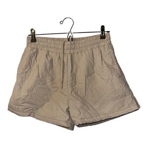 Sacrè Tan Quilted Shorts, Womens Medium